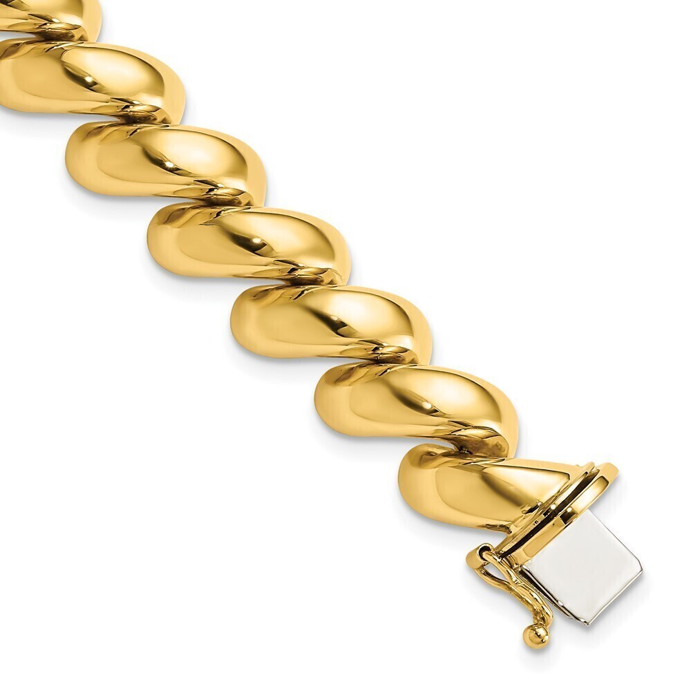 Kazi Luxury 14k Yellow Gold San Marco Bracelet